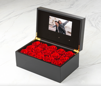 Thumbnail for Verona Roses | 15 Preserved Roses Luxury Box with Personalized Video Screen